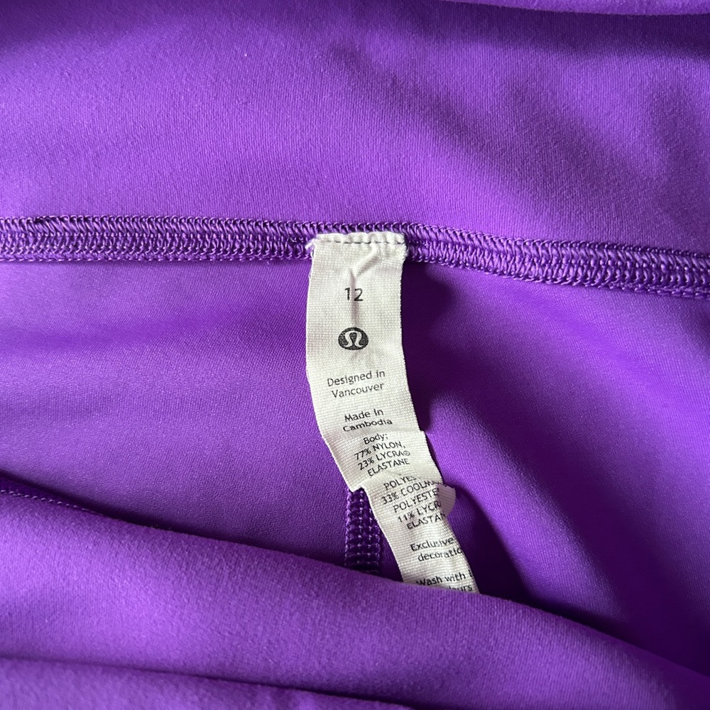 Lululemon Purple Athletic leggings